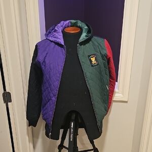 Teddy Fresh Kids Colorblock Quilted Jacket